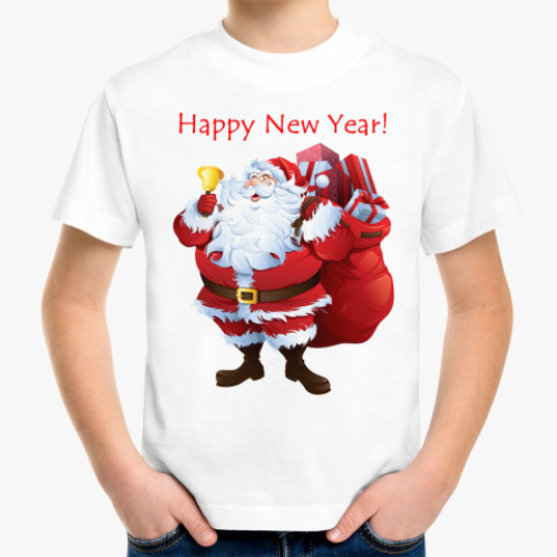 Детская футболка С Новым годом!!!