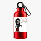 Металлическая бутылка 400 мл UV-DTF