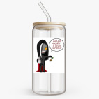 Банка с бамбуковой крышкой