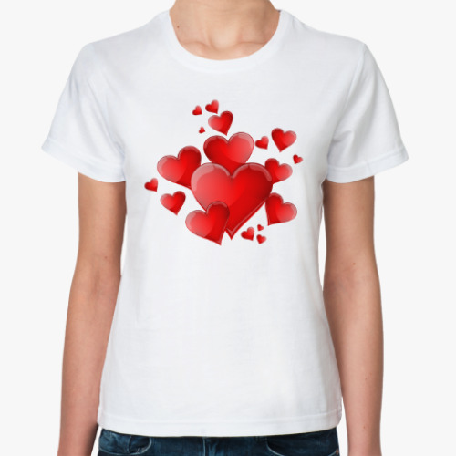 Классическая футболка Hearts
