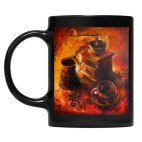 Кружка цветная UV-DTF