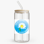 Банка с бамбуковой крышкой