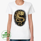 Женская футболка органик