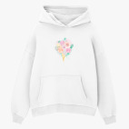 Толстовка худи оверсайз