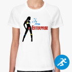 Женская спортивная футболка