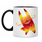 Кружка двухцветная