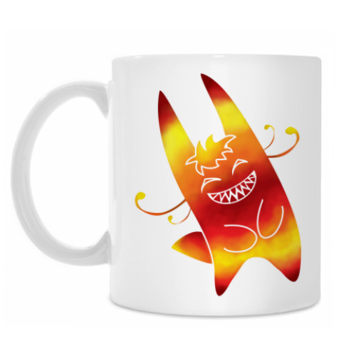 Кружка с принтом Солнечный зайчик