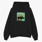 Толстовка худи оверсайз