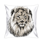 Подушка 35x35 см Лев