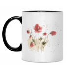 Кружка двухцветная