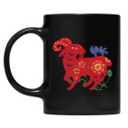 Кружка цветная UV-DTF