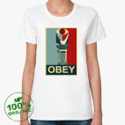 Женская футболка органик