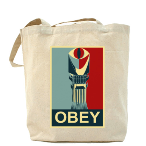 Сумка шоппер с принтом Obey Sauron