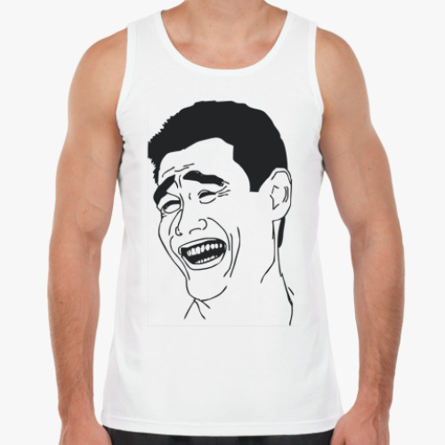 Майка с принтом Yao Ming Face