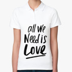 Женская рубашка поло