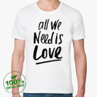 Мужская футболка органик