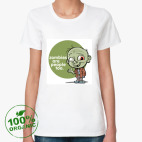 Женская футболка органик