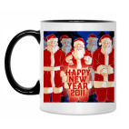 Кружка двухцветная