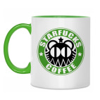 Двухцветная кружка Radiohead - медведь-кот