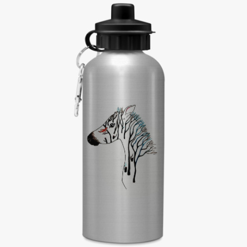 Спортивная бутылка/фляжка Zebra