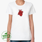 Женская футболка органик