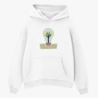 Толстовка худи оверсайз