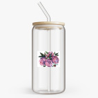 Банка с бамбуковой крышкой