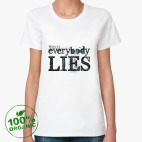 Женская футболка органик