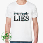 Мужская футболка органик