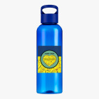 Прозрачная спортивная бутылка