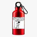 Металлическая бутылка 400 мл UV-DTF