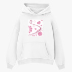 Толстовка худи оверсайз