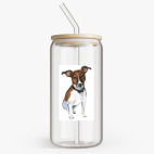 Банка с бамбуковой крышкой