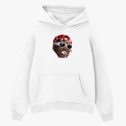 Толстовка худи оверсайз