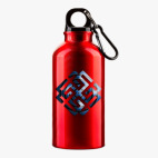 Металлическая бутылка 400 мл UV-DTF