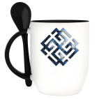 Кружка с ложкой