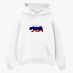 Толстовка худи оверсайз