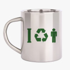 Кружка металлическая