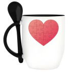 Кружка с ложкой