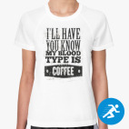 Женская спортивная футболка