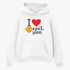 Толстовка худи оверсайз