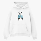 Толстовка худи оверсайз