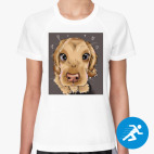 Женская спортивная футболка