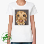 Женская футболка органик