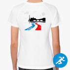 Женская спортивная футболка