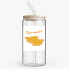 Банка с бамбуковой крышкой