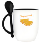 Кружка с ложкой