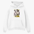 Толстовка худи оверсайз