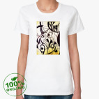 Женская футболка органик