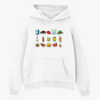 Толстовка худи оверсайз